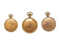A Collection of Gold Filled Pocket Watches,