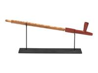 Great Lakes Scalloped Pipe Stem, with Catlinite Bowl
