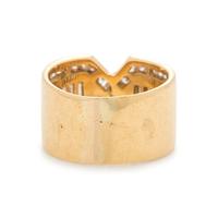 YELLOW GOLD AND DIAMOND RING