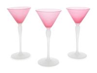 A Set of Ten Stevens and Williams Glass Stemware
