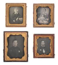 [EARLY PHOTOGRAPHY]. 13 pairs of daguerreotypes featuring the same subjects, some likely copies.