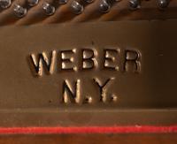 A Weber Walnut Grand Piano