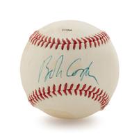 A Bob Costas Single Signed Baseball