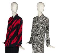 Saint Laurent Silk Dress and Blouse