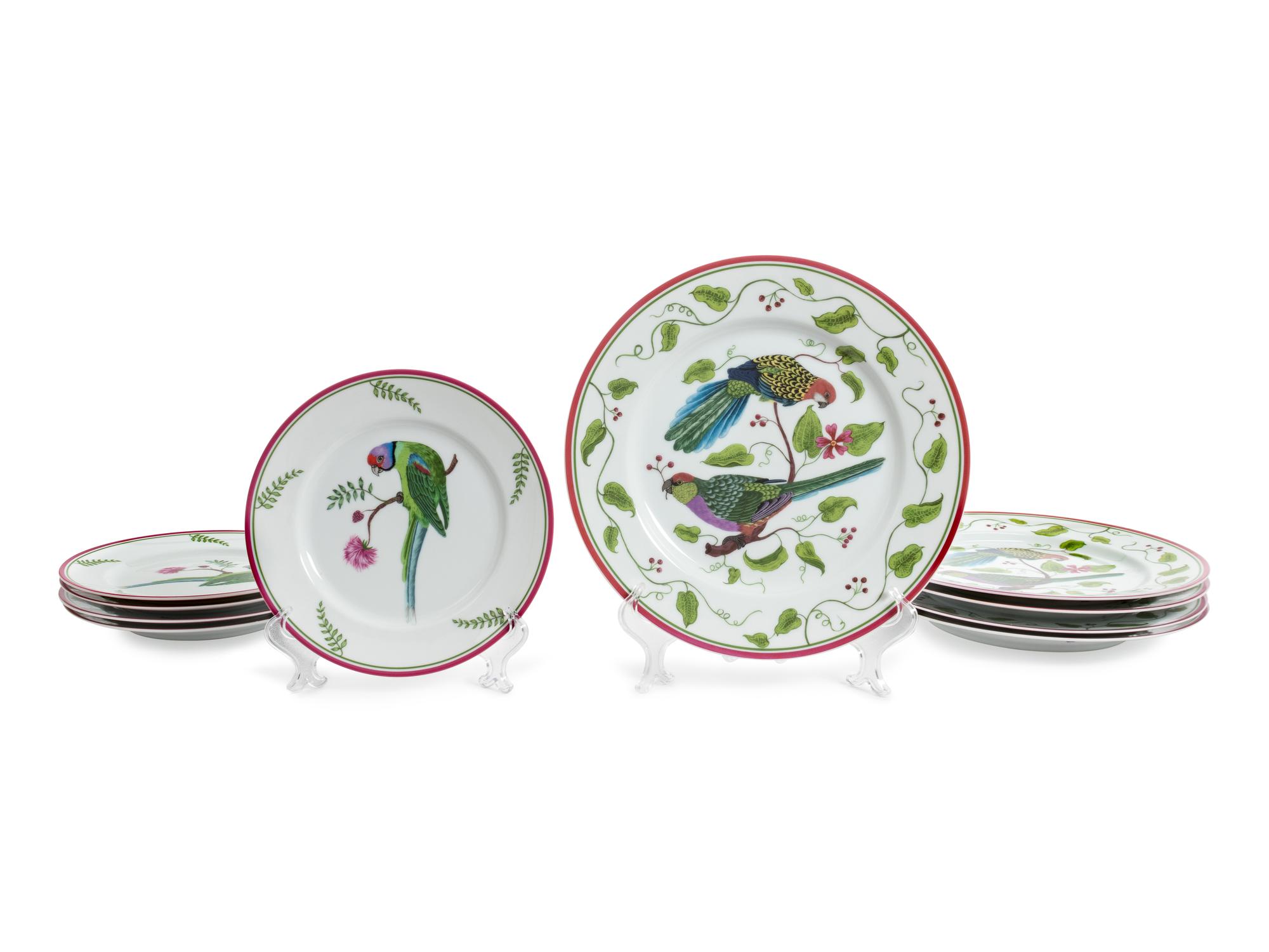 A Lynn Chase Porcelain Partial Dinner Service — 20TH CENTURY