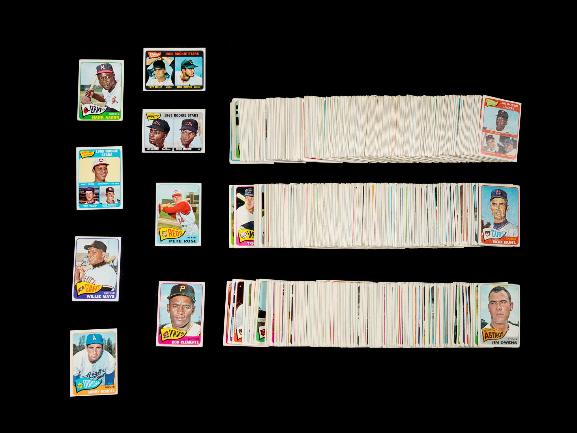 A Near Set of 1965 Topps Baseball Cards (597/598)