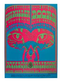[MUSIC] -- [POSTERS]. MOSCOSO, Victor, artist. The Family Dog Presents the Doors and the Miller Blues Band . San Francisco, CA: Family Dog Productions, 1967.