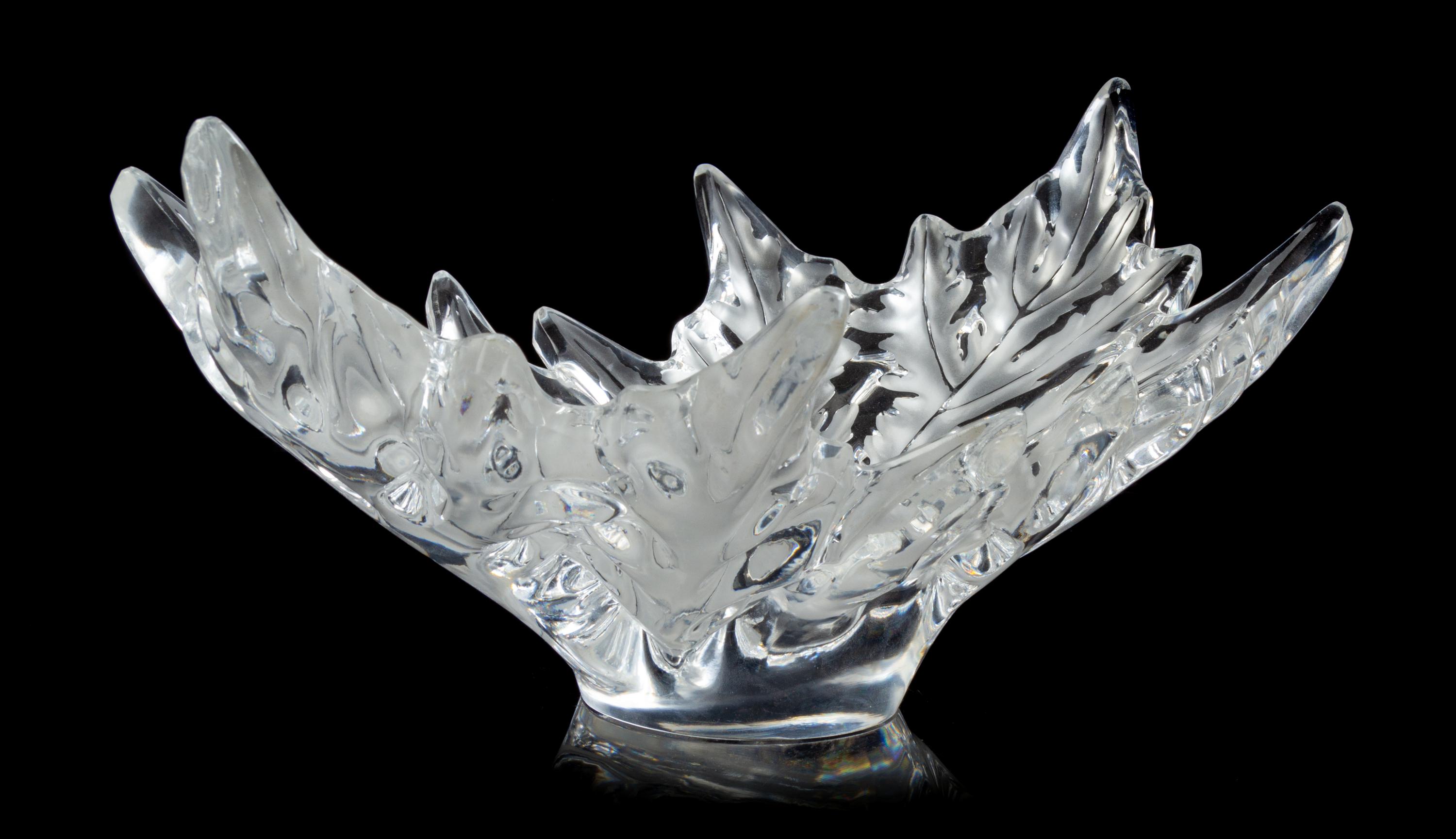 Lalique, France, 20th Century, Grand Champs-Elysees Bowl