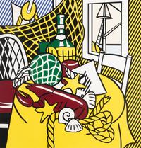 Roy Lichtenstein (American, 1923–1997) — Still Life with Lobster (from Six Still Lifes ), 1974