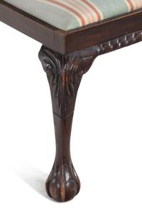 A Set of Six George III Style Mahogany Dining Chairs