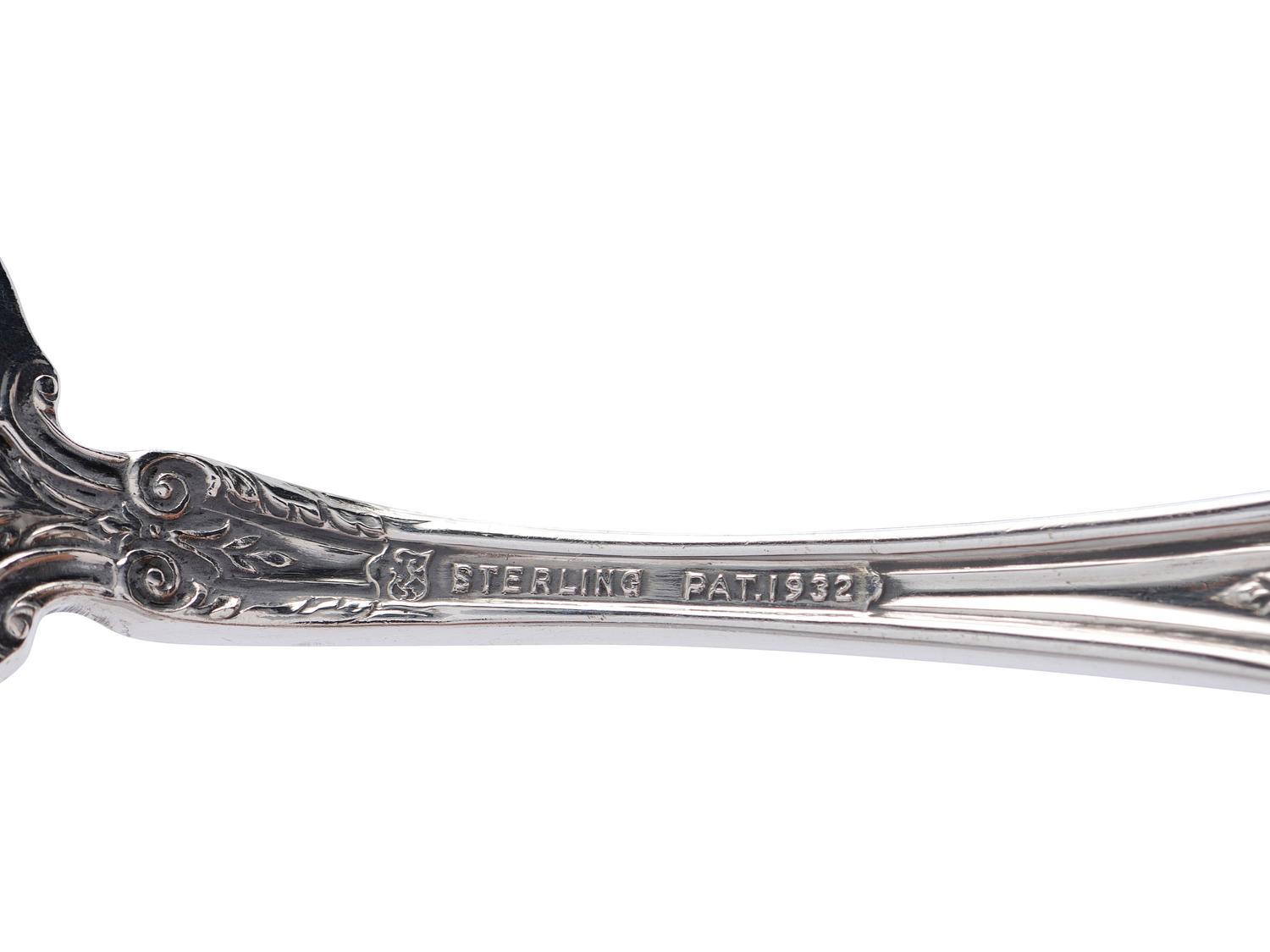 An American Silver Flatware Service