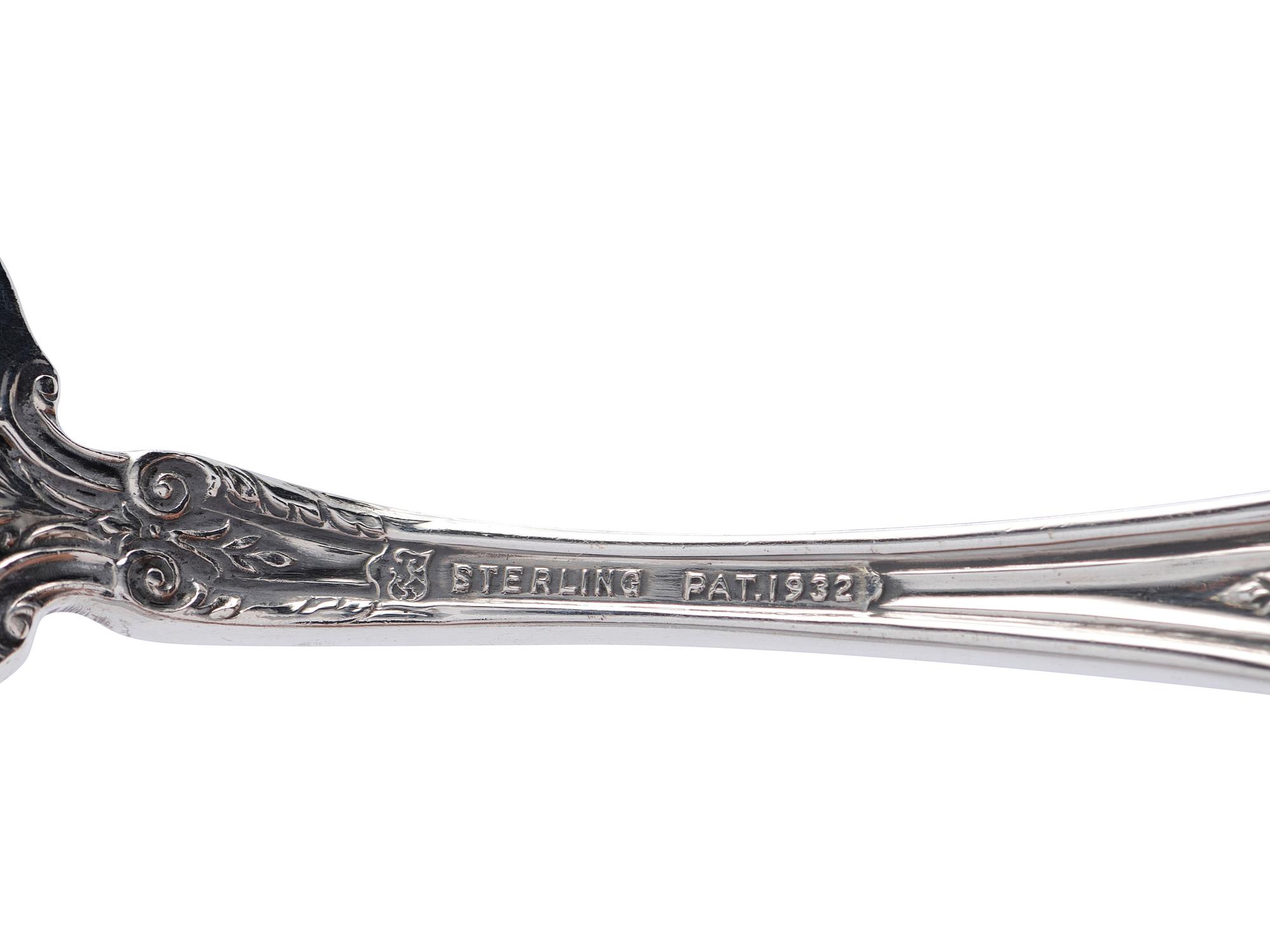 An American Silver Flatware Service