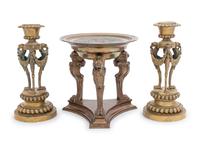 Three Continental Bronze Articles