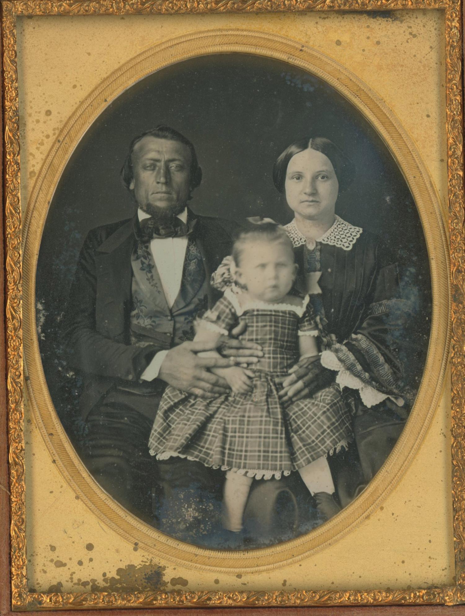 [Daguerreotype] Broken Nose Charley Creek -- A Bad Man