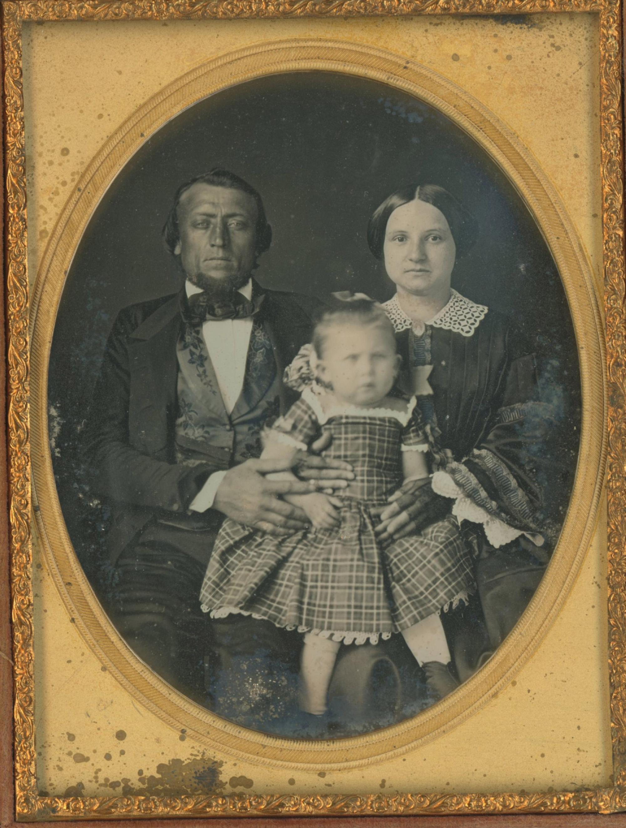 [Daguerreotype] Broken Nose Charley Creek -- A Bad Man