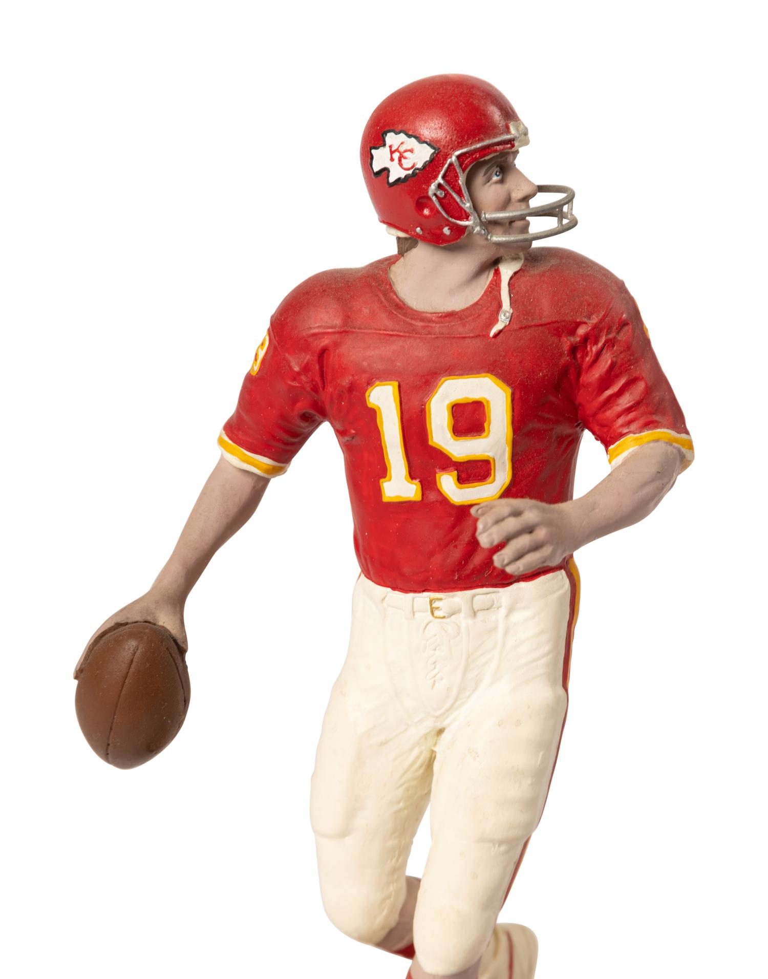A Joe Montana Signed Autograph Salvino Figure,