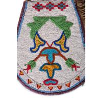 Blackfeet Beaded Hide Gauntlets