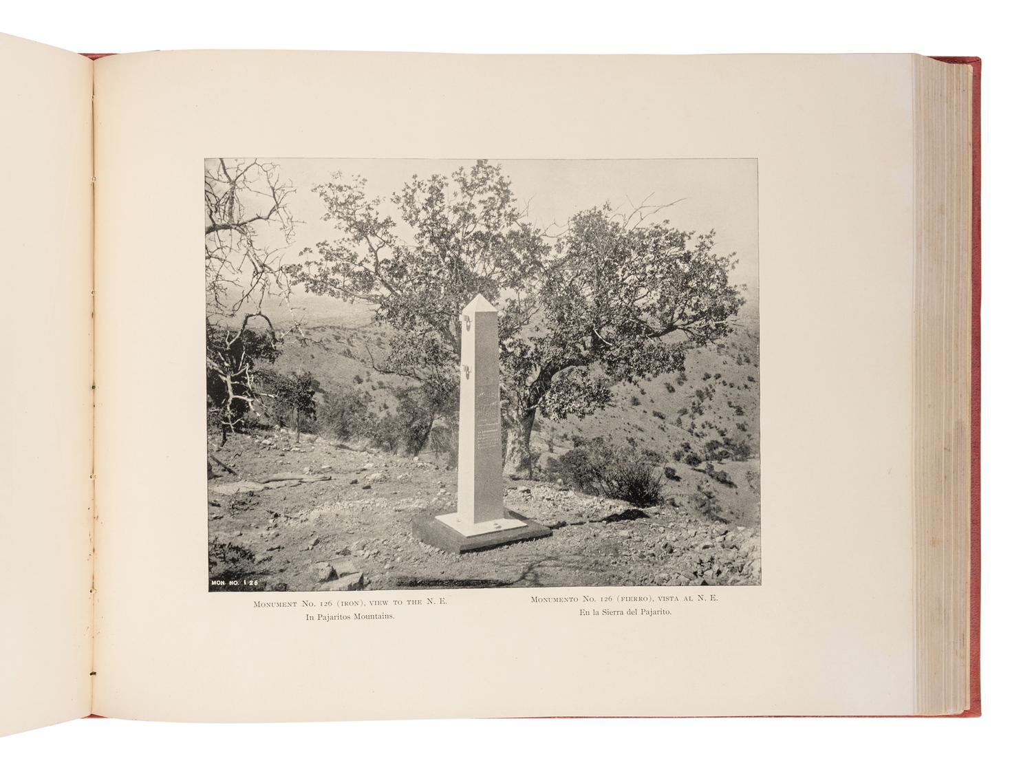 [INTERNATIONAL BOUNDARY COMMISSION]. Report of the Boundary Commission Upon the Survey and Re-Marking of the Boundary Between the United States and Mexico West of the Rio Grande , 1891-1896. Washington: Government Printing Office, 1898.