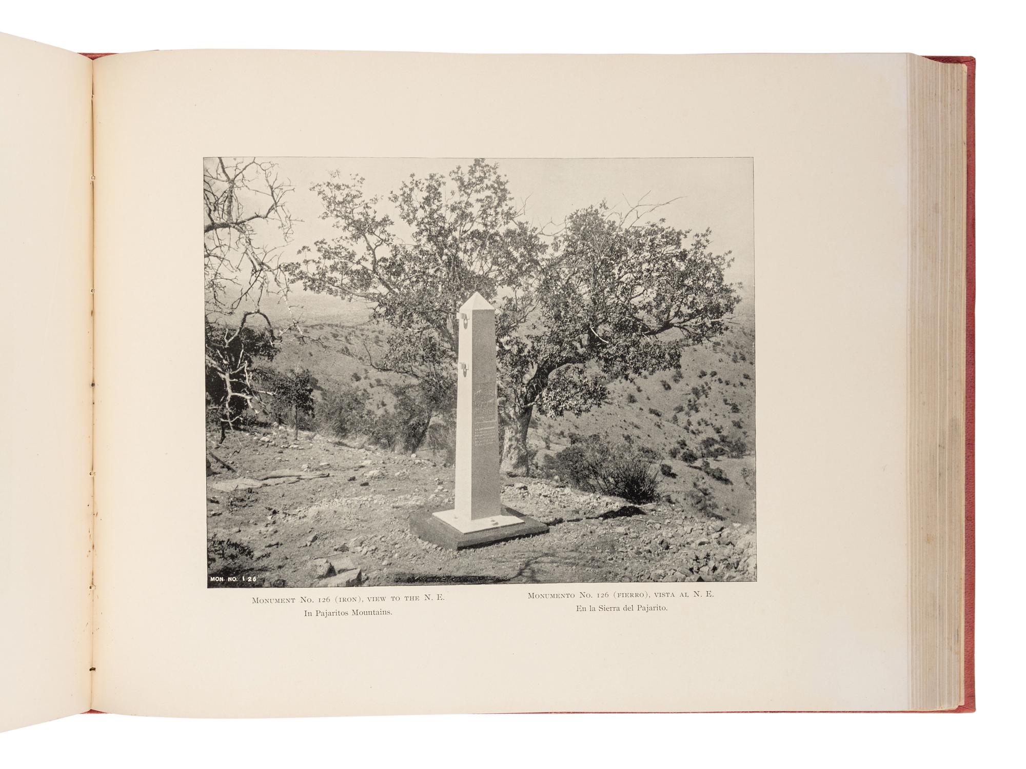 [INTERNATIONAL BOUNDARY COMMISSION]. Report of the Boundary Commission Upon the Survey and Re-Marking of the Boundary Between the United States and Mexico West of the Rio Grande , 1891-1896. Washington: Government Printing Office, 1898.