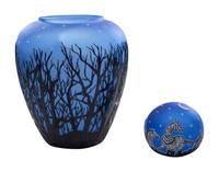 Two Cameo Glass Articles