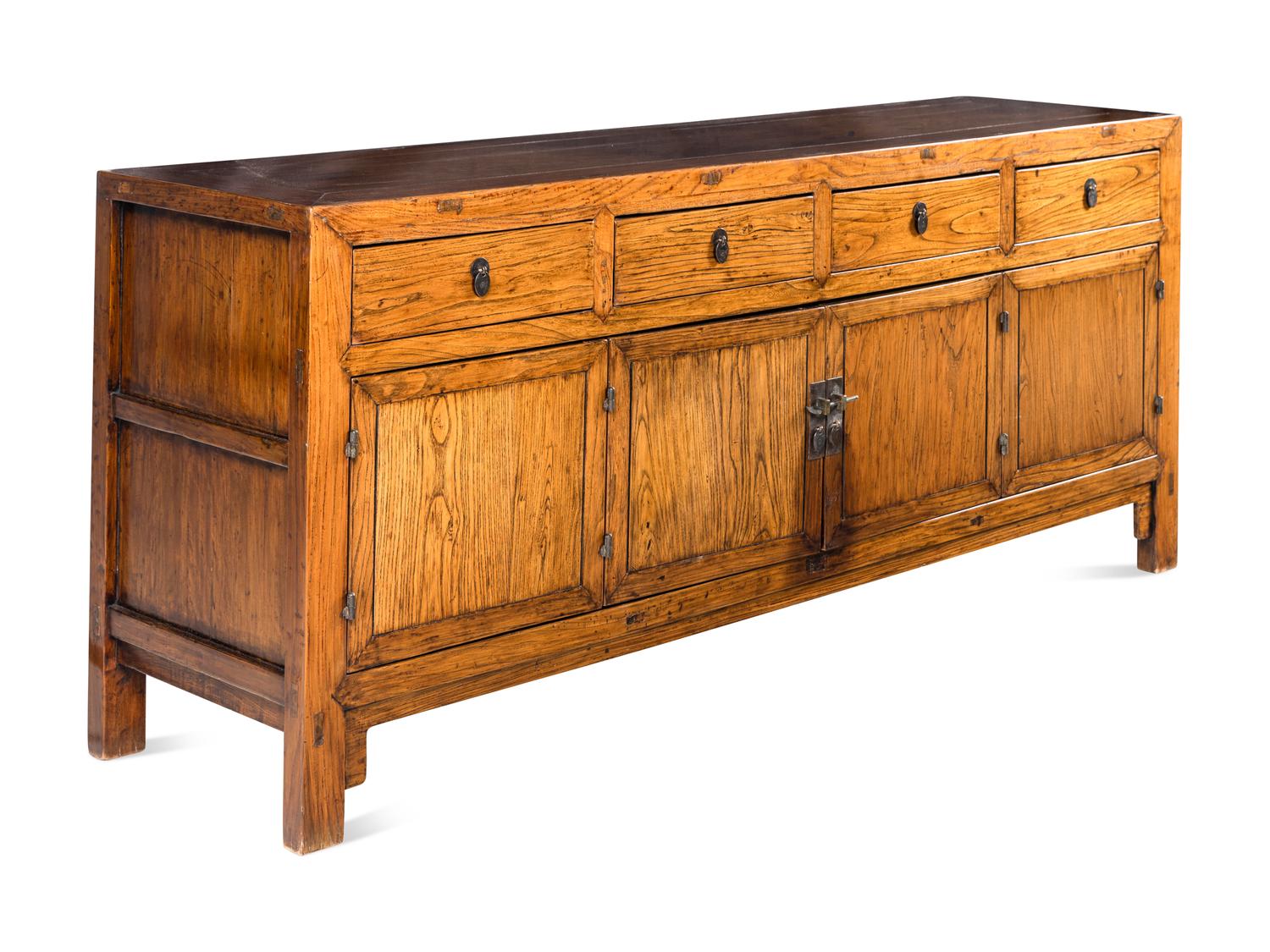 An Chinese Hardwood Sideboard
