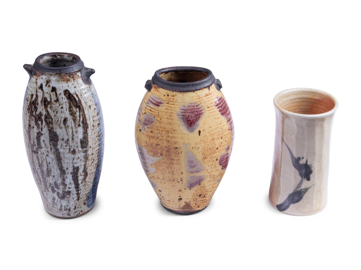 Collection of Three Tall Vessels, c. 1999