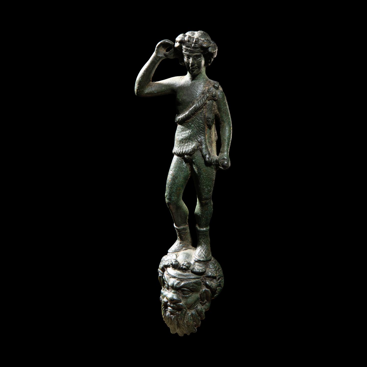 A Roman Bronze Dionysus