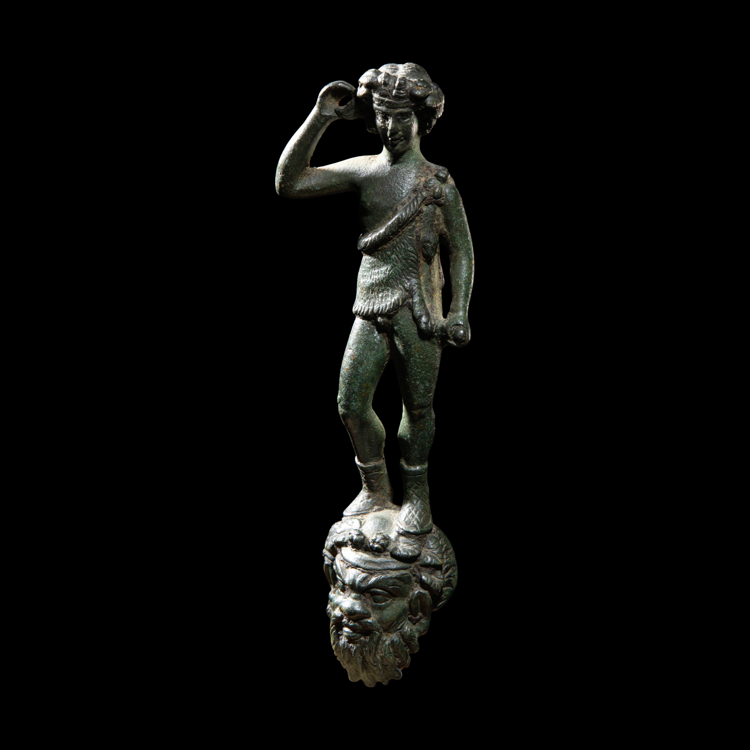 A Roman Bronze Dionysus