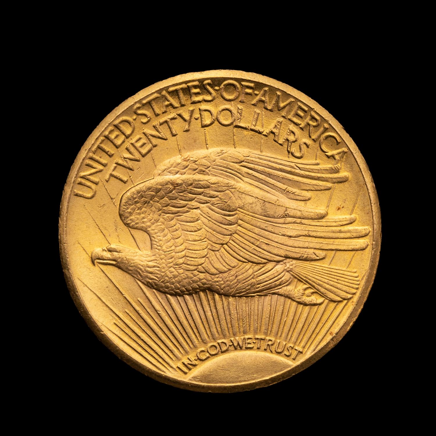 A 1927 Saint-Gaudens $20 Gold Coin