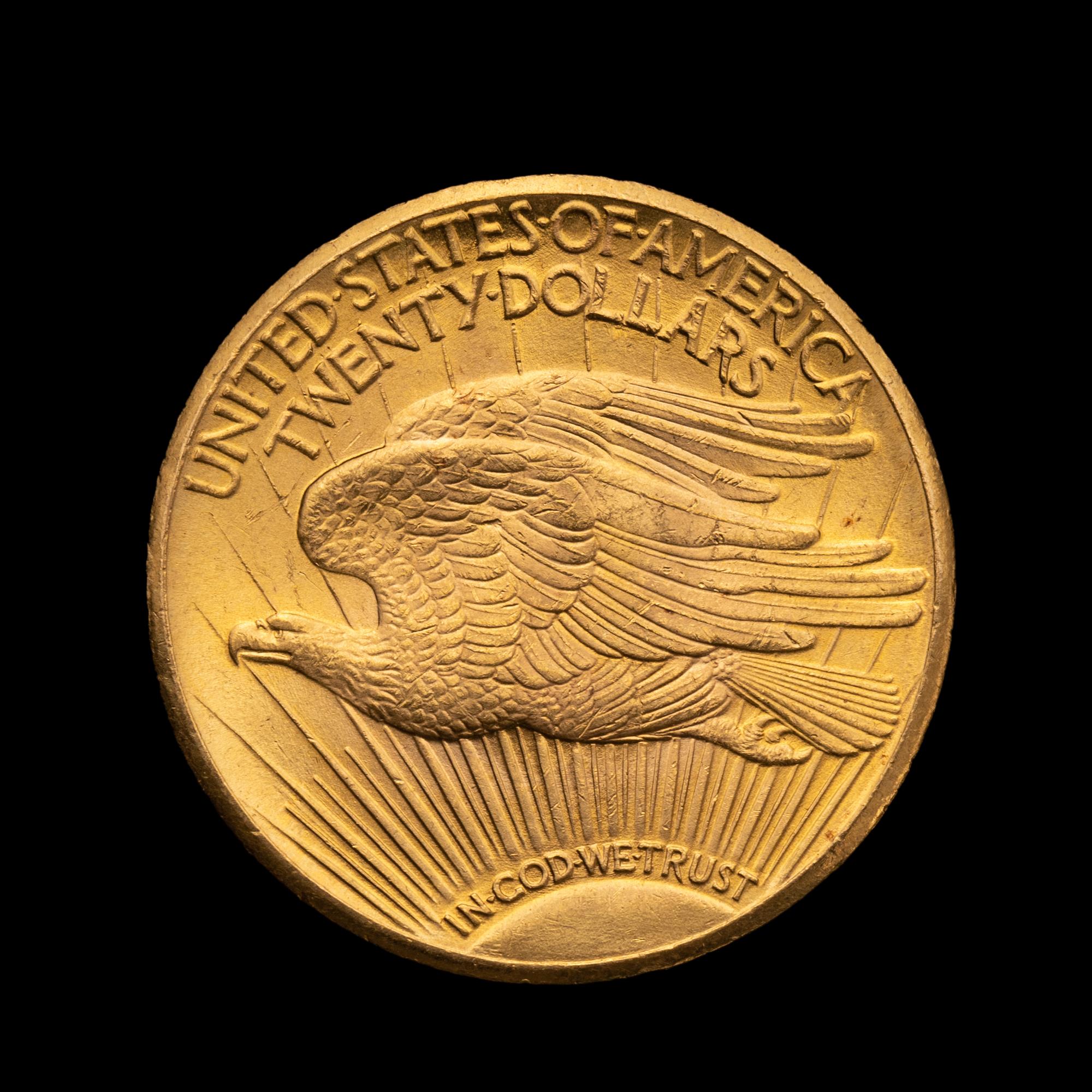 A 1927 Saint-Gaudens $20 Gold Coin