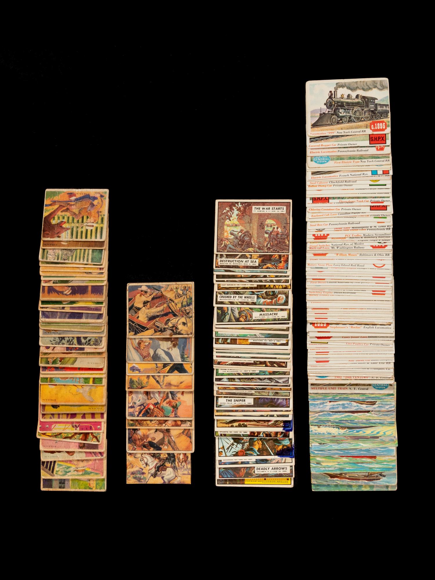 A Collection of Mid Century Non Sport Trading Cards