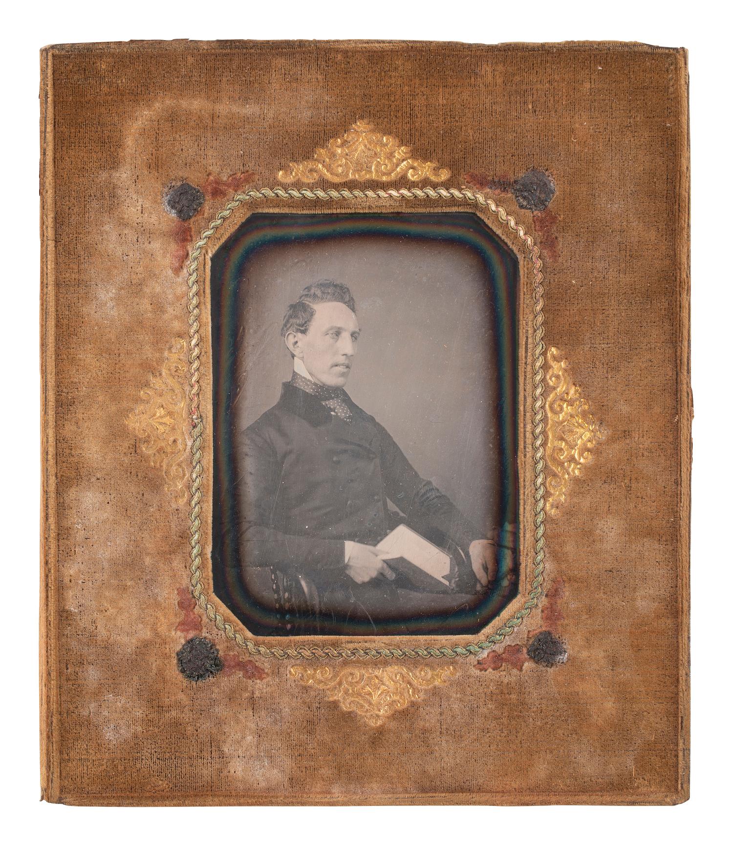 [EARLY PHOTOGRAPHY]. Half plate daguerreotype collection identified to the Ellis/Boyd Family of Baltimore, MD.