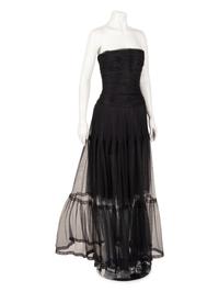 Chanel Net Strapless Dress, Fall 1991