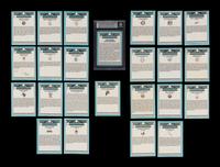 A Group of 24 1986 Donruss Diamond Kings Signed Autograph Baseball Cards,