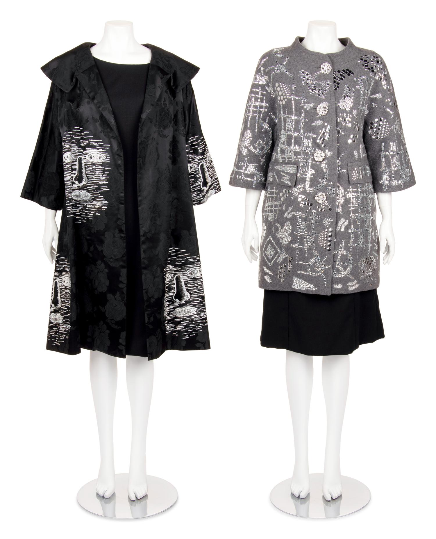 Two Libertine Embellished Coats