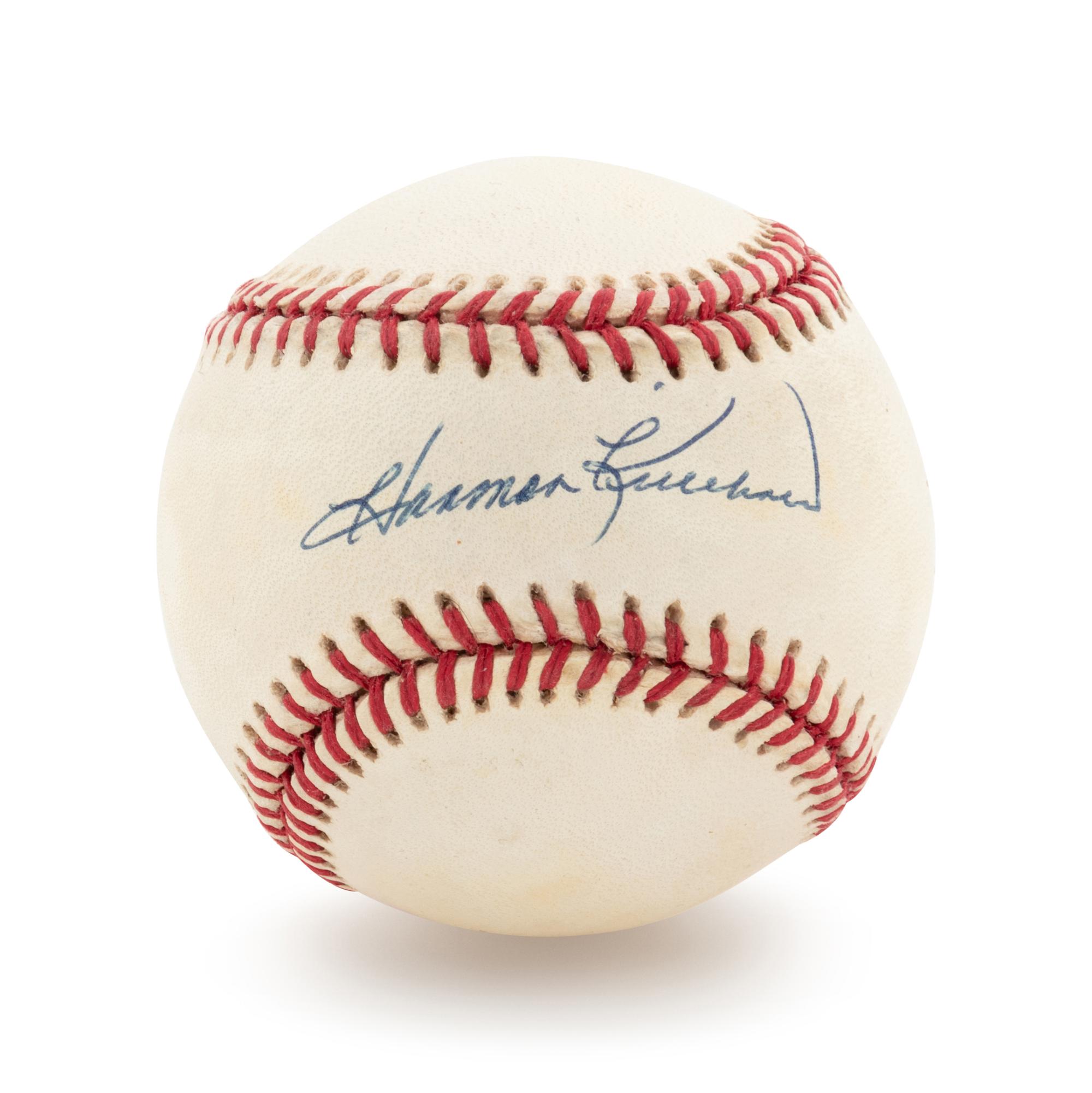 A Group of 20 Signed Hall of Fame Baseballs,