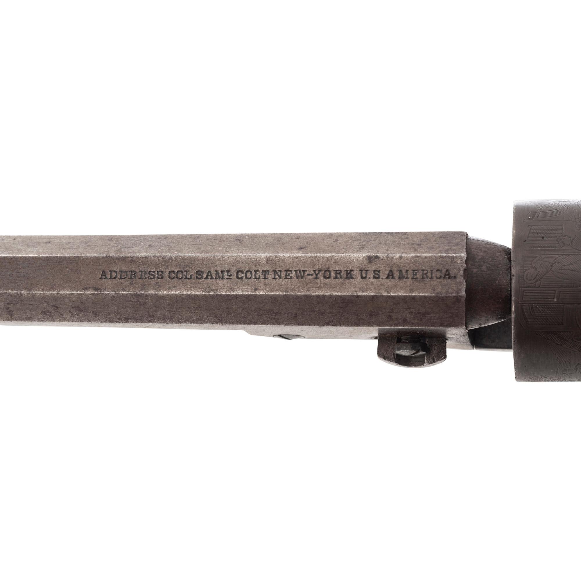 Kidder Cased Colt 1849 Pocket Revolver with Extra Barrel Inscribed to Asst. Surgeon Richard Gray Jr of 21st Ohio