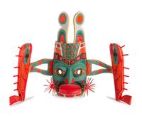 Ed Raub Mask Height 19 x width 19 x depth 8 inches — (20th Century)