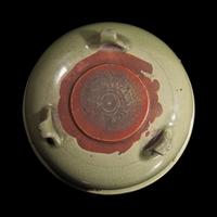 A Chinese Longquan Celadon Glazed Porcelain Censer 龍泉青瓷香爐