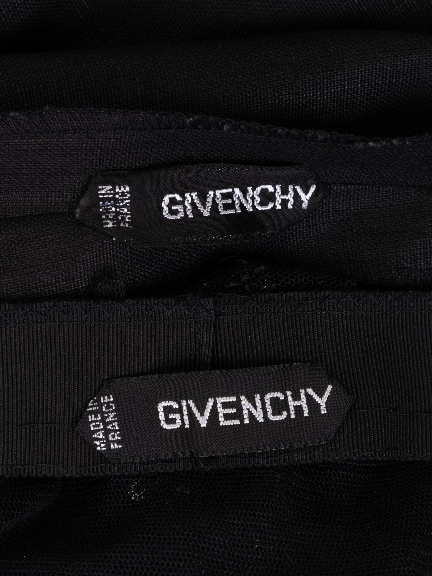 Two Givenchy Haute Couture Tops, 1980-90s