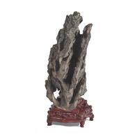 A Large Chinese Lingbi Scholar's Rock — 靈璧賞石