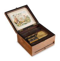 An Aegir 8 7/16-Inch Disk Music Box