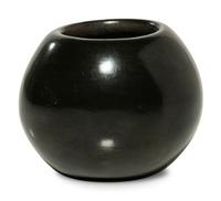 Blackware Pottery Jar 1956-1965