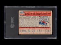A 1957 Topps Brooks Robinson Rookie Baseball Card No. 328 (SGC 3.5 VG+)