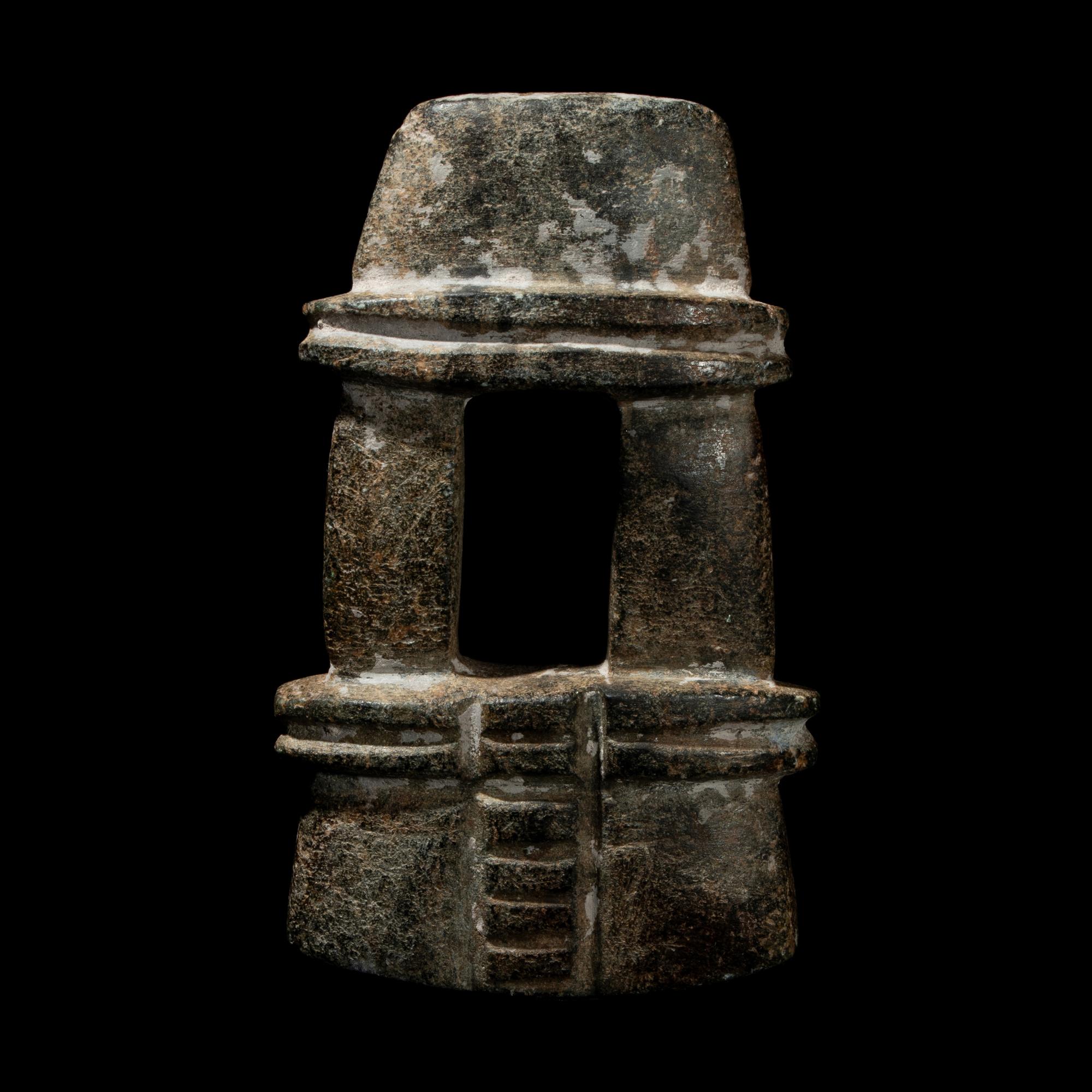 A Mezcala Serpentine Temple