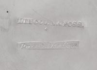 A Group of Three American Coin Silver Presentation Table Articles