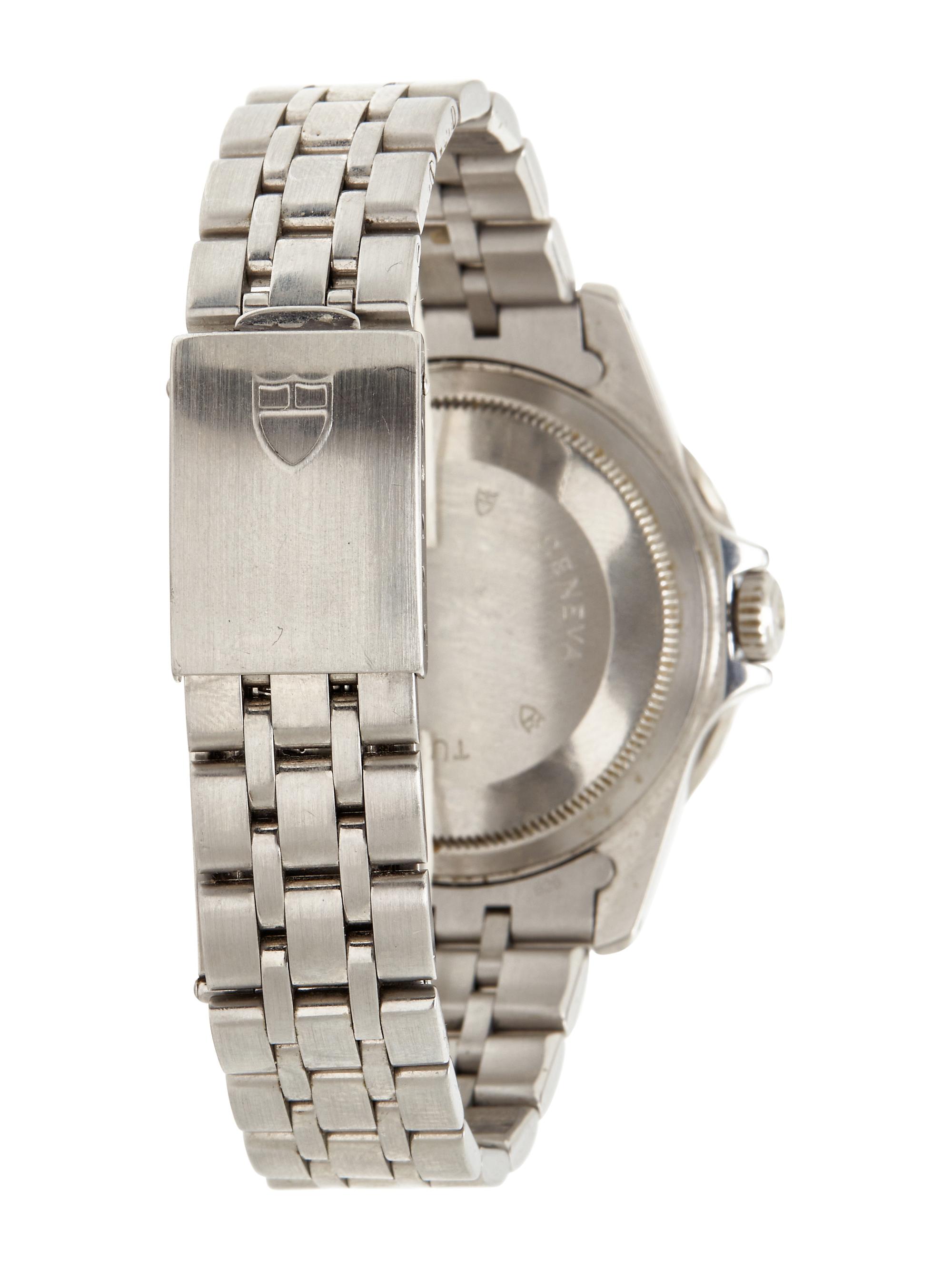 TUDOR, REF. 75190B STAINLESS STEEL SUBMARINER DATE WATCH