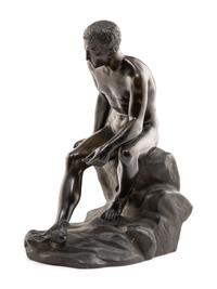 A Grand Tour Bronze Figure After the Antique