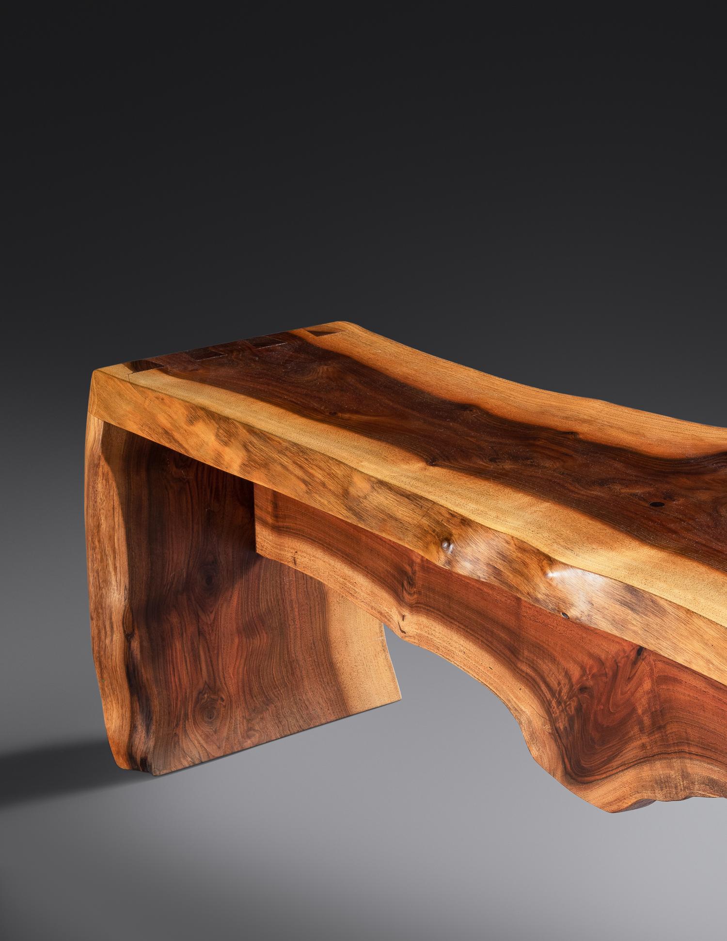 Important Live-Edge Bench, 1997