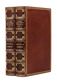 BURTON, Richard Francis, Sir (1821-1890) and Verney Lovett CAMERON (1844-1894). To the Gold Coast for Gold. London: Chatto & Windus, 1893.